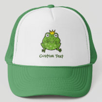 Frog Cartoon Trucker Hat