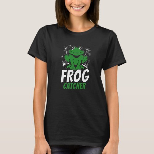 Frog Catcher  Crazy Frog  Kids T_Shirt