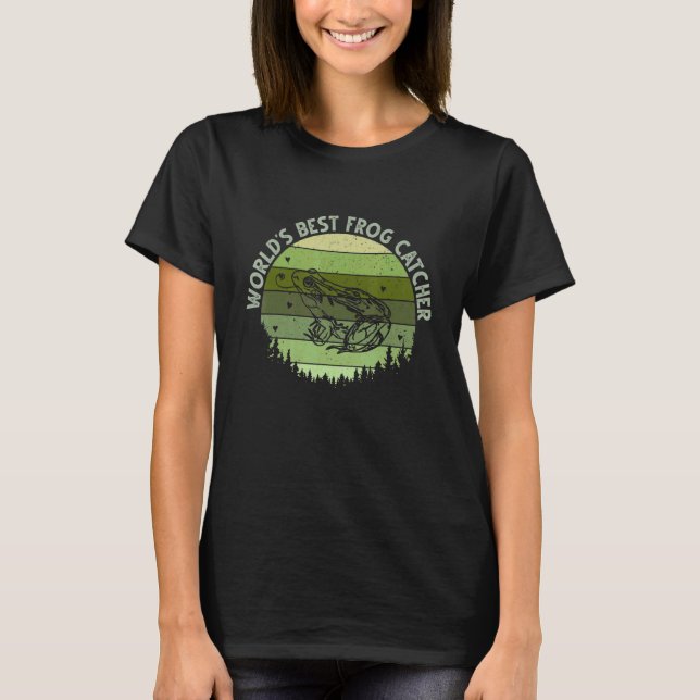 Frog Catching Gigging  4 T-Shirt (Front)