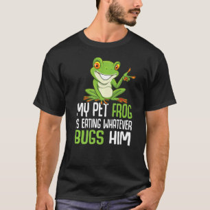 Frog Catching & Toad Hunting for a Bullfrog Hunter T-Shirt