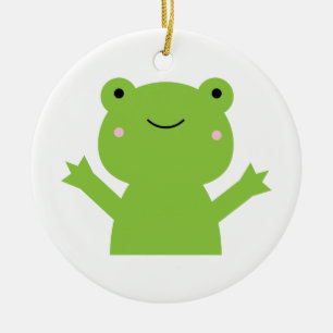 Frog Ceramic Ornament