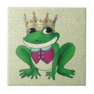 frog ceramic tile