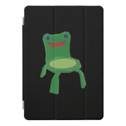 Frog Chair Meme Green Face | Frog Lovers Gift iPad Pro Cover