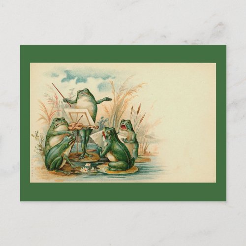 Frog Chorus Postcard