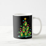 Frog Christmas Tree Funny Hopper Holiday Cute Frog Coffee Mug