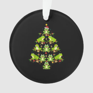 Frog Christmas Tree Gift Funny Christmas Frog Ornament