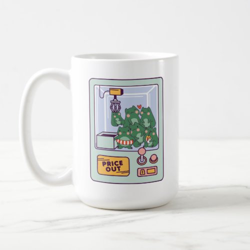 FROG CLAW MACHINE GAME COFFEE MUG