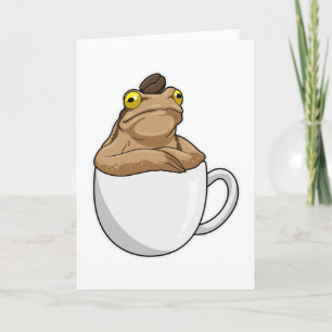 Frog Coffee Coffee bean Card