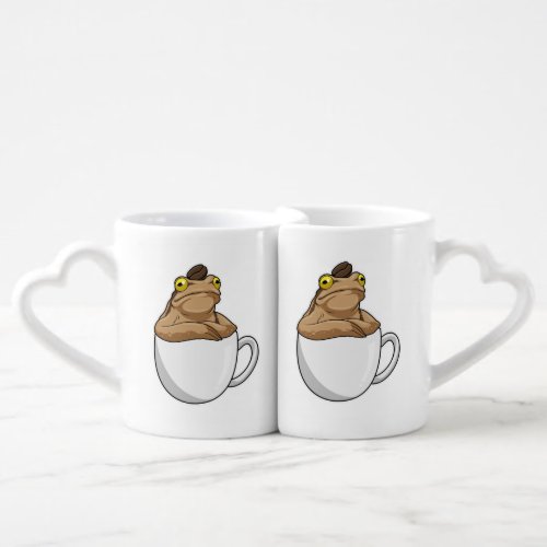 Frog Coffee Coffee bean Coffee Mug Set