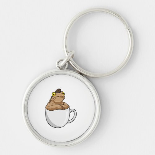 Frog Coffee Coffee bean Keychain