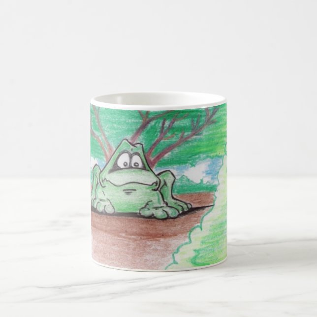frog coffee mug (Center)