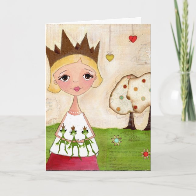 Frog Collector - Greeting Card (Front)