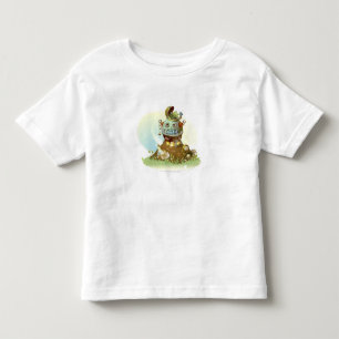 Frog coming out from an UFO Toddler T-shirt