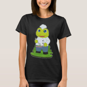 Frog Cook Pan Cooking T-Shirt