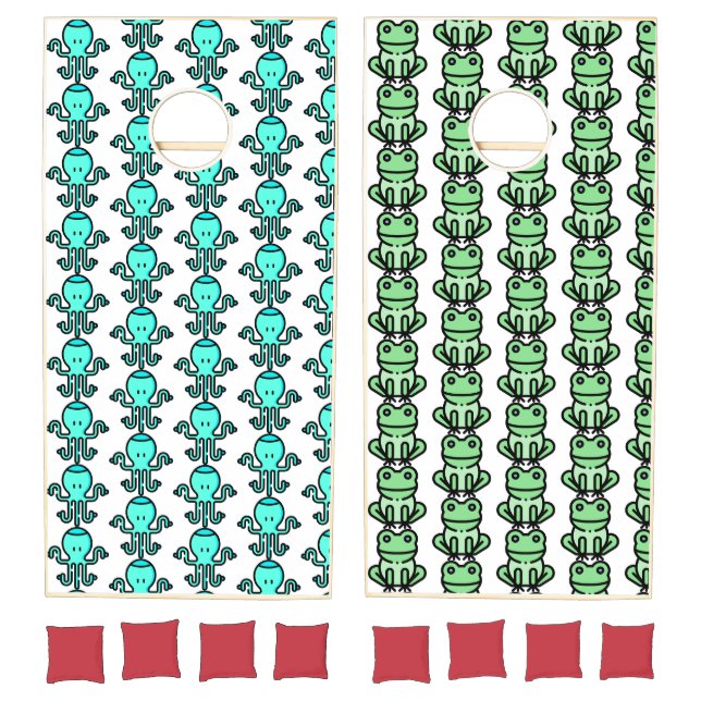 Frog Cornhole Set (Set)