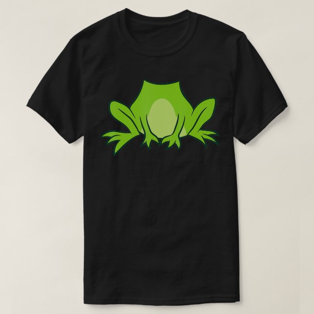 Frog Costume Frog Disguise Cute Toad  T-Shirt (Design Front)