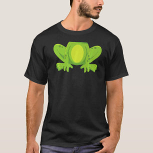 Frog Costume Toad Kids Cute Frog Halloween T-Shirt