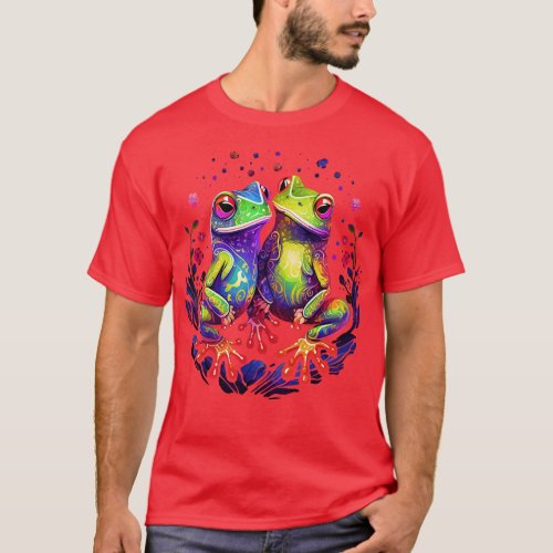 Frog Couple Valentine T_Shirt