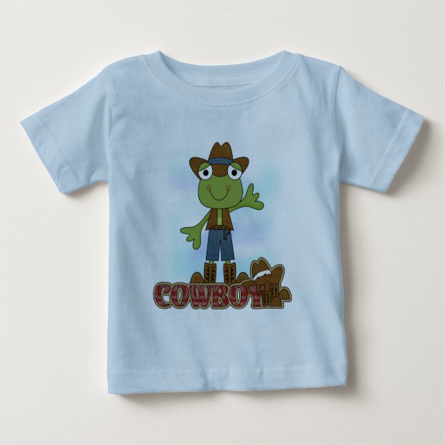 Frog Cowboy T-shirts and Gifts (Front)