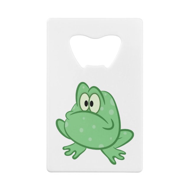 Frog Credit Card Bottle Opener (Back)