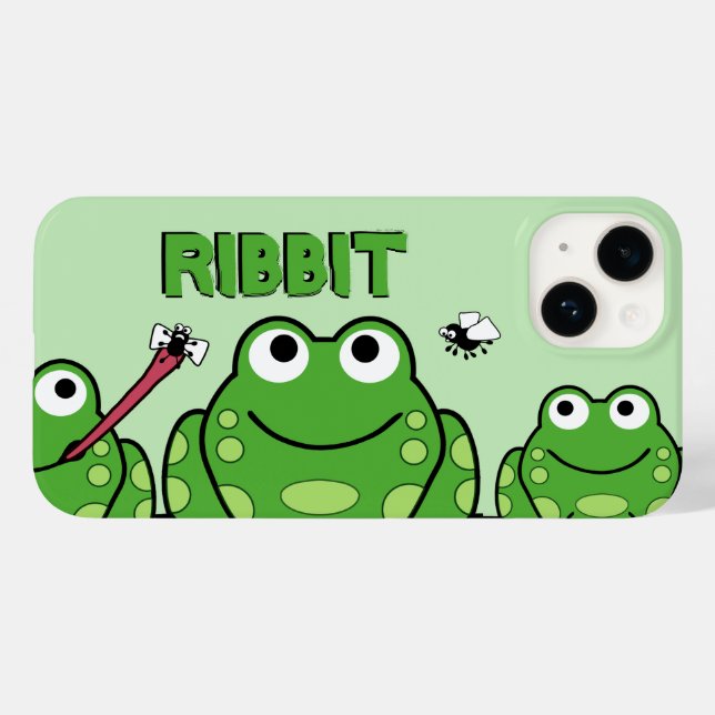 Frog Custom Case-Mate iPhone Case (Back (Horizontal))