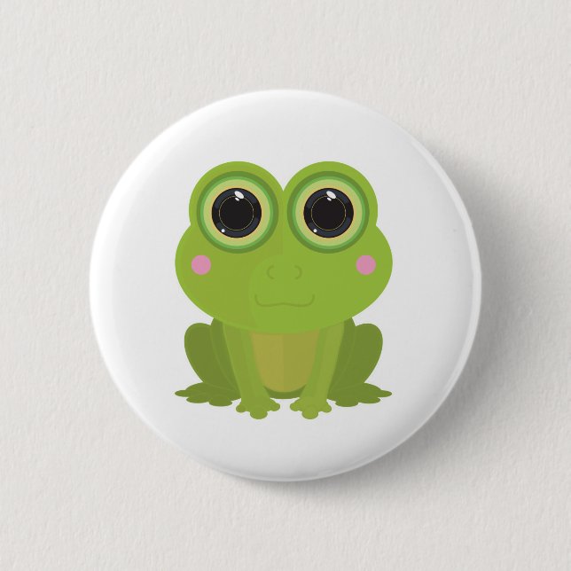 Frog Cutout Button (Front)