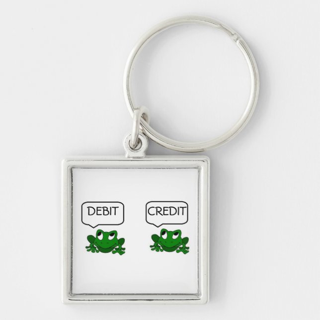 Frog Debit or Credit Keychain (Front)