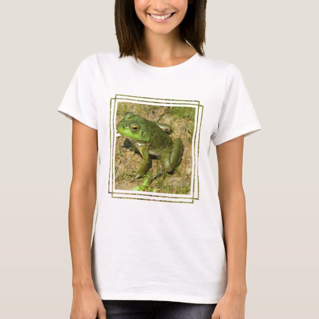 Frog Design Ladies Fitted T-Shirt (Front)