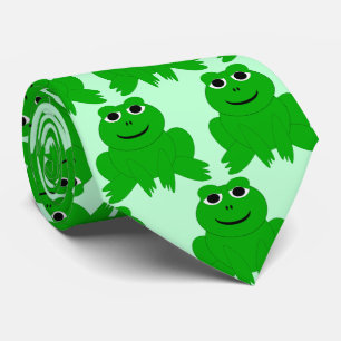 Frog Design Neck Tie