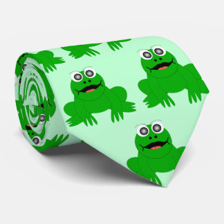 Frog Design Neck Tie