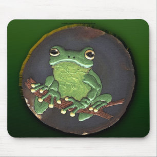 FROG DREAMS Cute Frog Painting Mousepad
