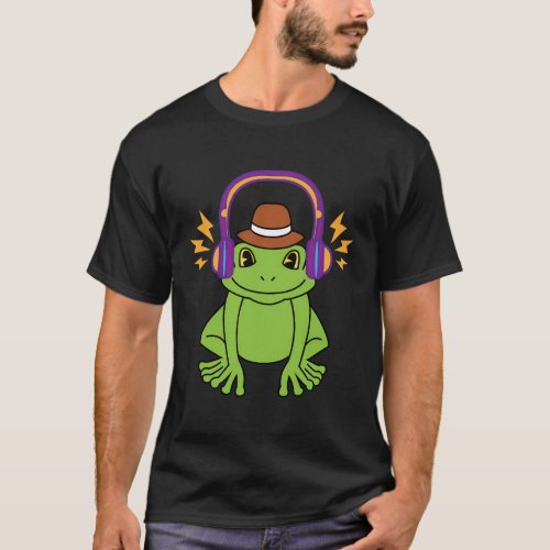 Frog Edm Rave Music Festival Electronic Dance T_Shirt