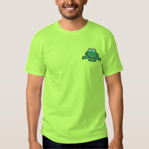 Frog Embroidered Shirt