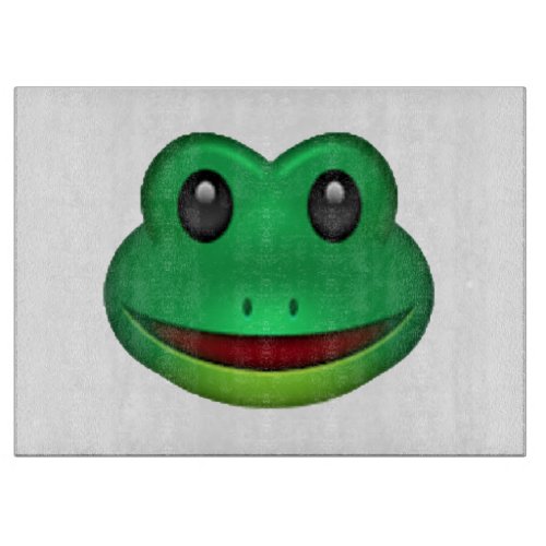 Frog _ Emoji Cutting Board