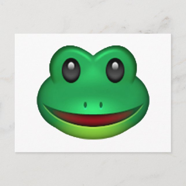 Frog - Emoji Postcard (Front)