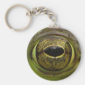 Frog Eye Keychain