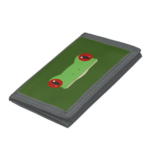 Frog Face Trifold Wallet