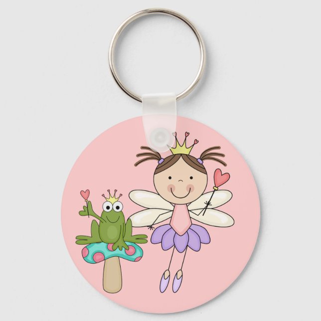 Frog Fair Swamp Magic Tshirts and Gifts Keychain (Front)