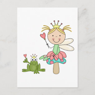 Frog Fairy - Blond T-shirts and Gifts Postcard
