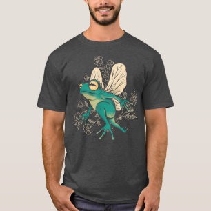Frog Fairy Goblincore Esthetic Cottagecore Dark A T-Shirt