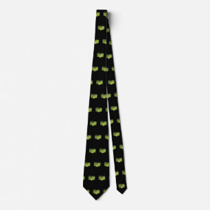 Frog Family Neck Tie