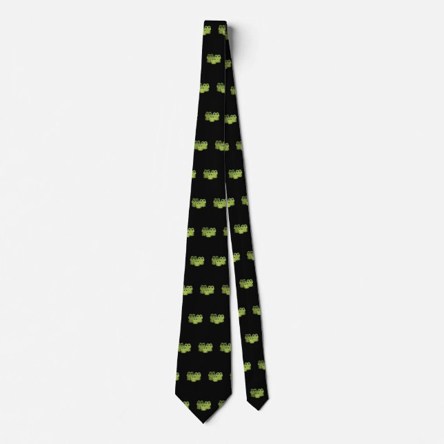 Frog Family Neck Tie (Front)