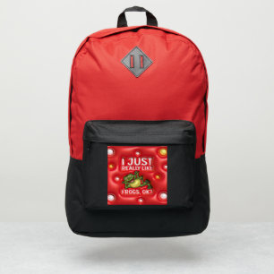 Frog Fanatic: Embracing my Love for Frogs Port Authority® Backpack