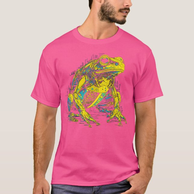 Frog Fantasy Art Animal Frog T-Shirt (Front)