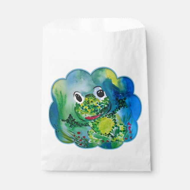 Frog Favor Bag (Front)