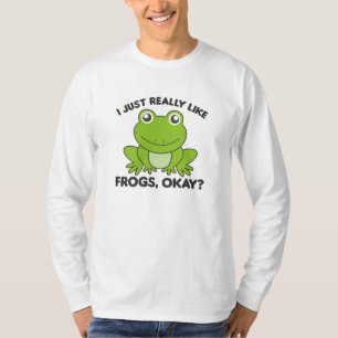 Frog Favorite Animal Sweet Frogs For Animal Lover T-Shirt