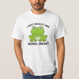 Frog Favorite Animal Sweet Frogs For Animal Lover T-Shirt