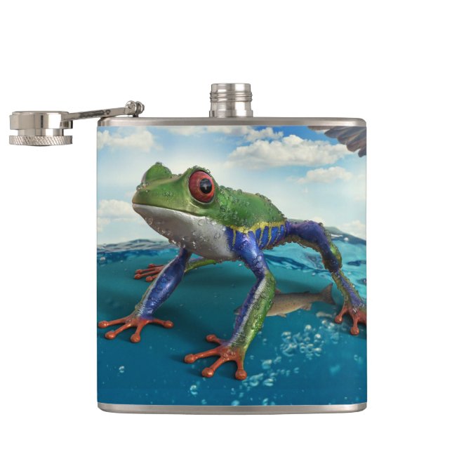 Frog Flask (Opened)