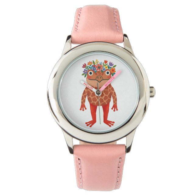 Frog Flower Crown Watch (Front)