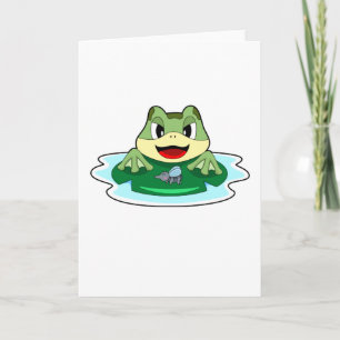 Frog Fly Card